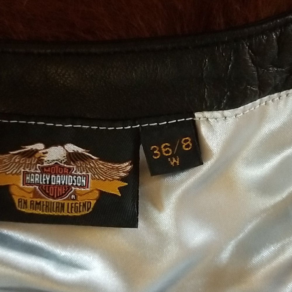 Vintage Genuine Harley Davidson Studded Halter - Picture 4 of 5